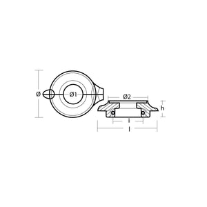 VOLVO PENTA SD 130S, 150S ALÜMİNYUM TECNOSEAL