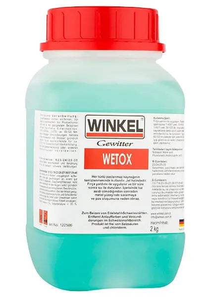 WETOX Kaynak Temizleme Jeli 2 KG WINKEL