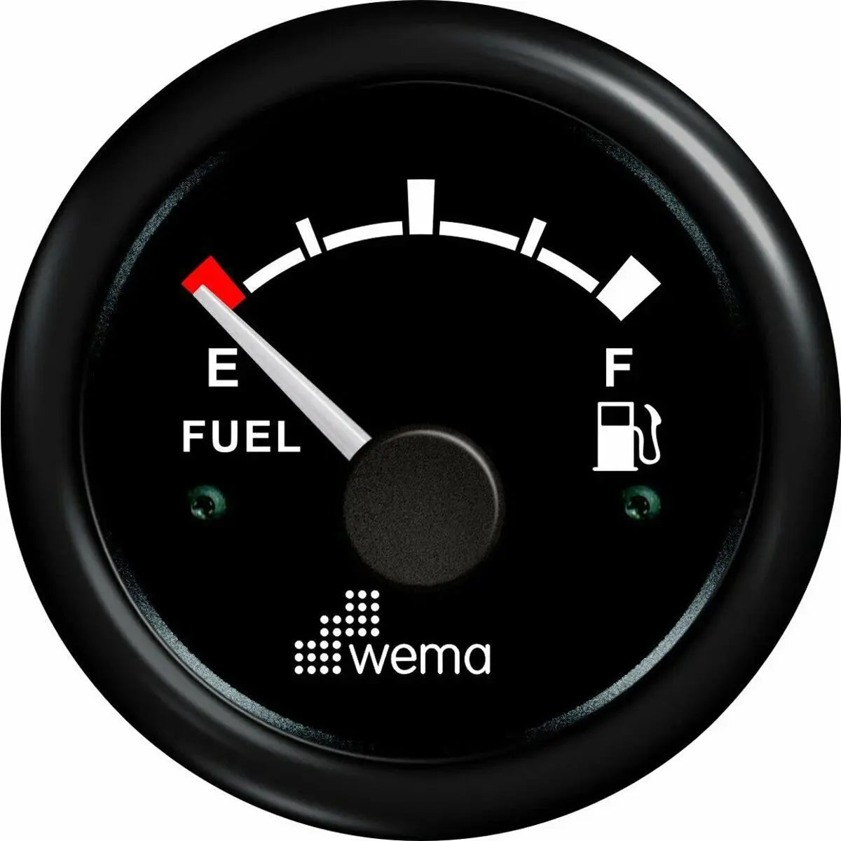 YAKIT TANKI SEVİYE GÖSTERGESİ 52 mm SİYAH/SİYAH WEMA