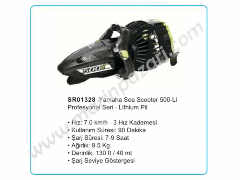 Yamaha Sea Scooter 500-Li Profesyonel Seri - Lithium Pil Mas Mare