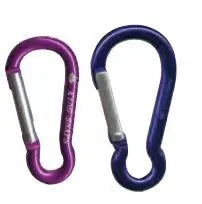 Yaylı Karabina Alüminyum Pembe 6x60 mm SELDÉN MAST