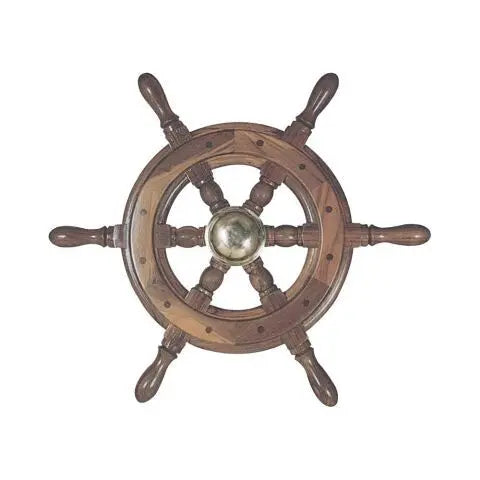 Yerli Teak Dümen Simidi 50 cm 19 mm Mas Mare